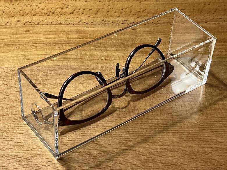 無印良品 アクリルメガネ・小物ケース メガネを入れる