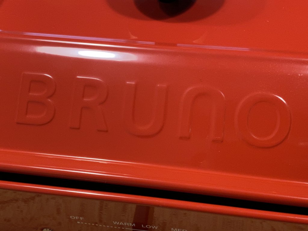 BRUNO ブルーノ コンパクトホットプレート ロゴ