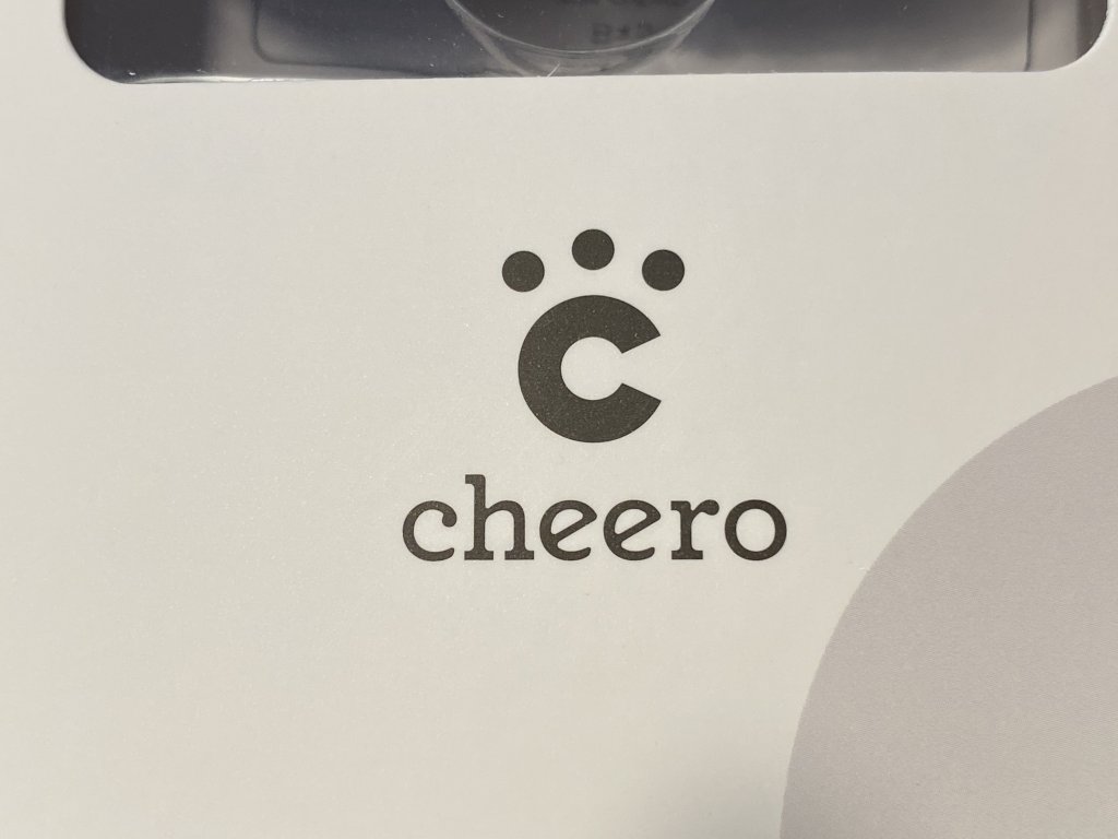 cheero Wireless Earphones Light Style cheeroロゴ