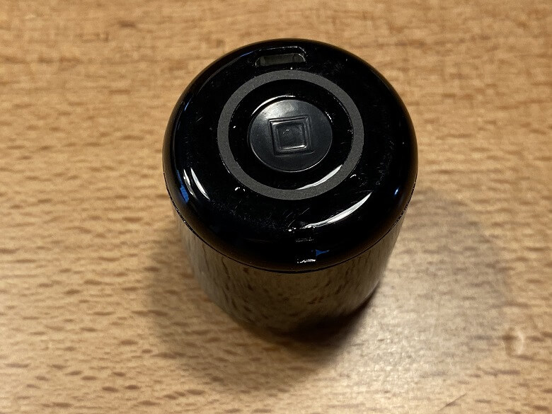 Bluetoothスピーカー付き山小屋風LEDランタン スピーカー電源ボタン