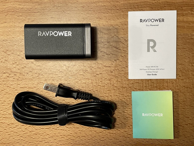 RAVPower RP-PC136 同梱物