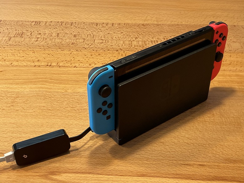 TP-Link UE305 Nintendo Switchと接続