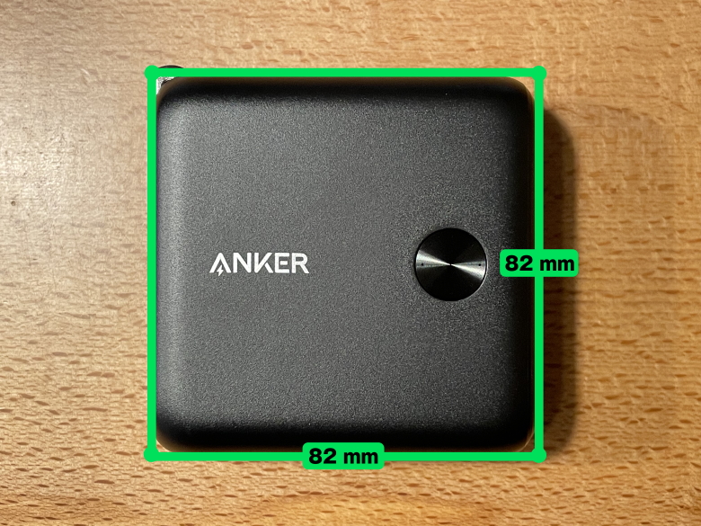 Anker PowerCore Fusion 10000 サイズ