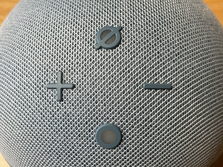 Amazon Echo Dot 第4世代 各種ボタン