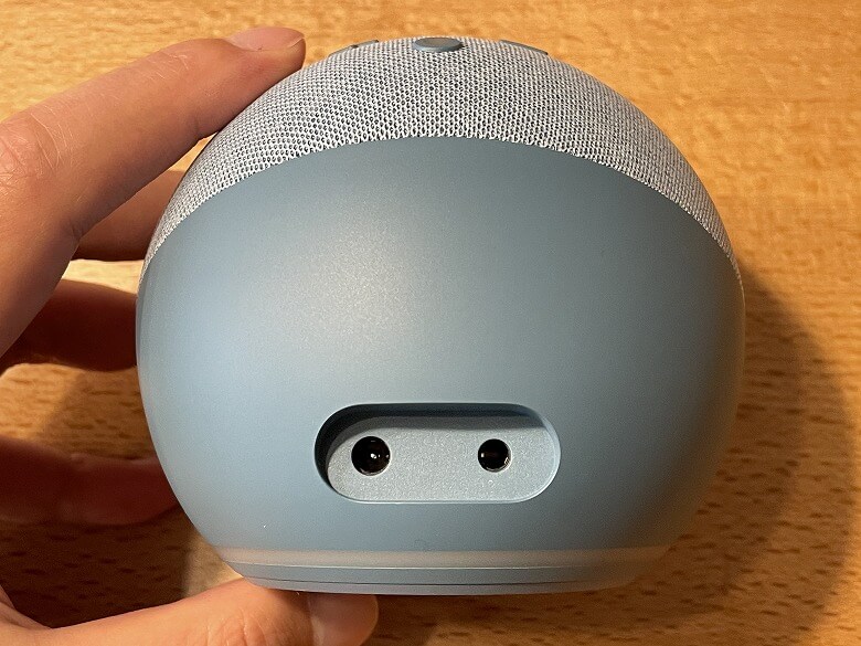 Amazon Echo Dot 第4世代 背面