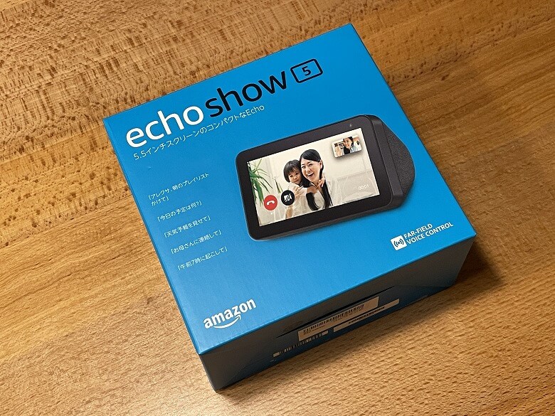 Amazon Echo Show 5 外箱