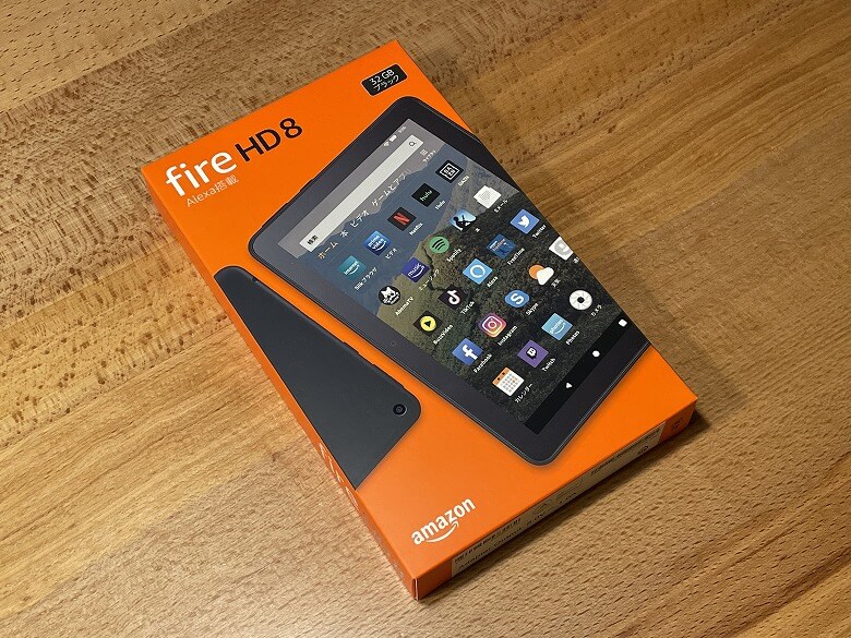 Amazon Fire HD 8 外箱