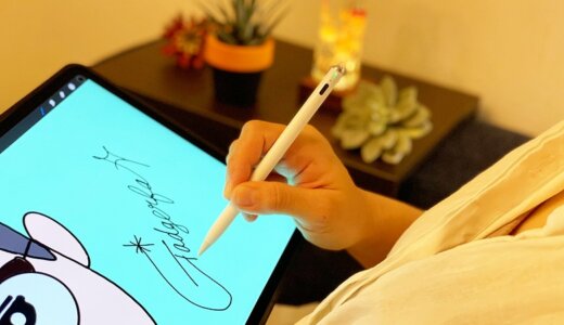 【Abida S08 iPadタッチペン レビュー】純正品はもういらない！？Bluetooth接続不要で豊富な機能を搭載した描き心地抜群のiPadタッチペン