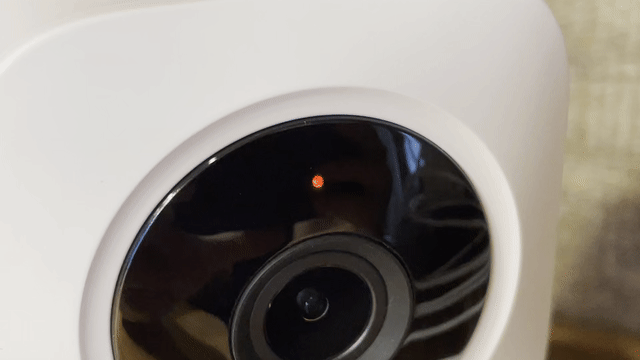SwitchBot屋内カメラ 表示ランプ点滅