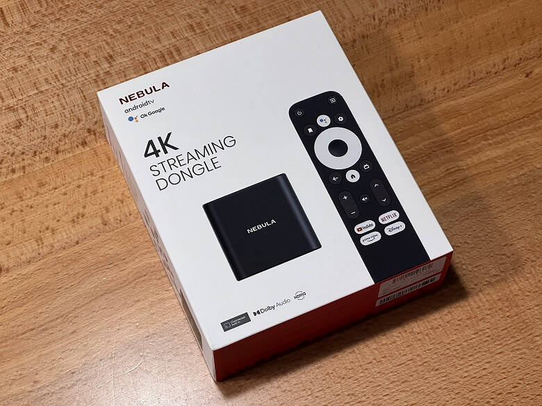 Nebula 4K Streaming Dongle 外箱