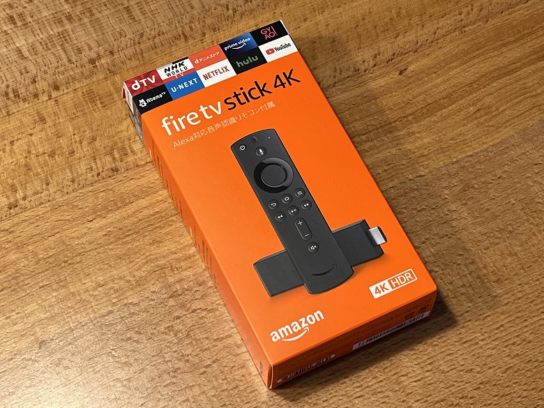 Fire TV Stick 4K 外箱