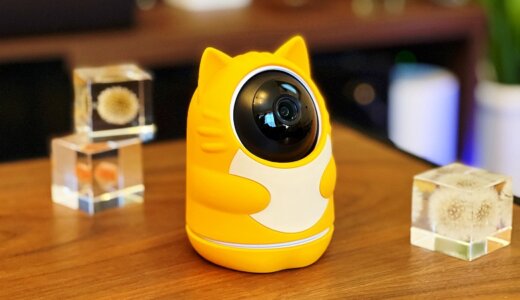 【SwitchBot見守りカメラ 3MP にゃんボット レビュー】ネコ型カメラが可愛く見守る！パン＆チルトでナイトビジョンもできる高解像度3MP屋内カメラ