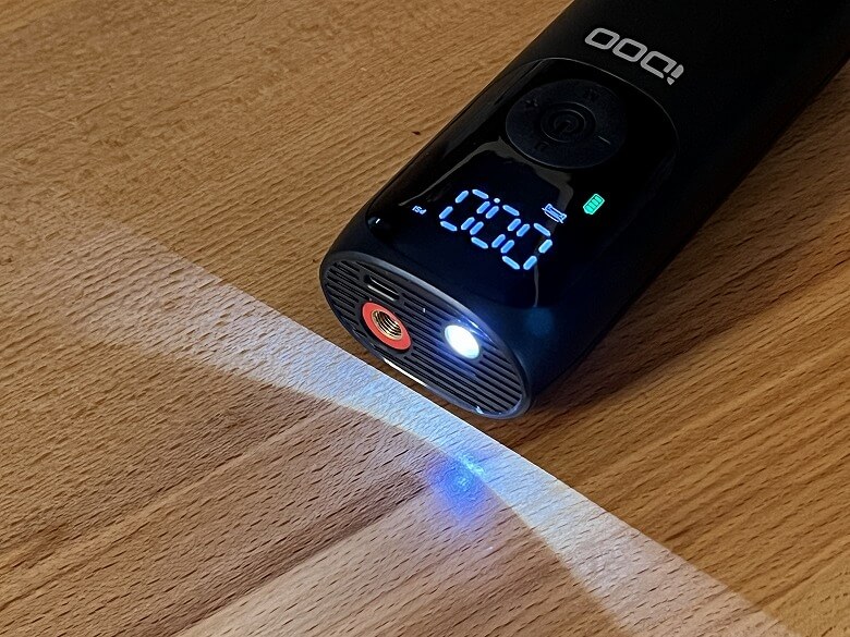 iDOO 電動エアーポンプ LEDライト