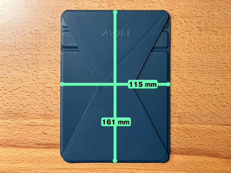 MOFT iPad mini 6 Snapケース＆スタンドセット サイズ