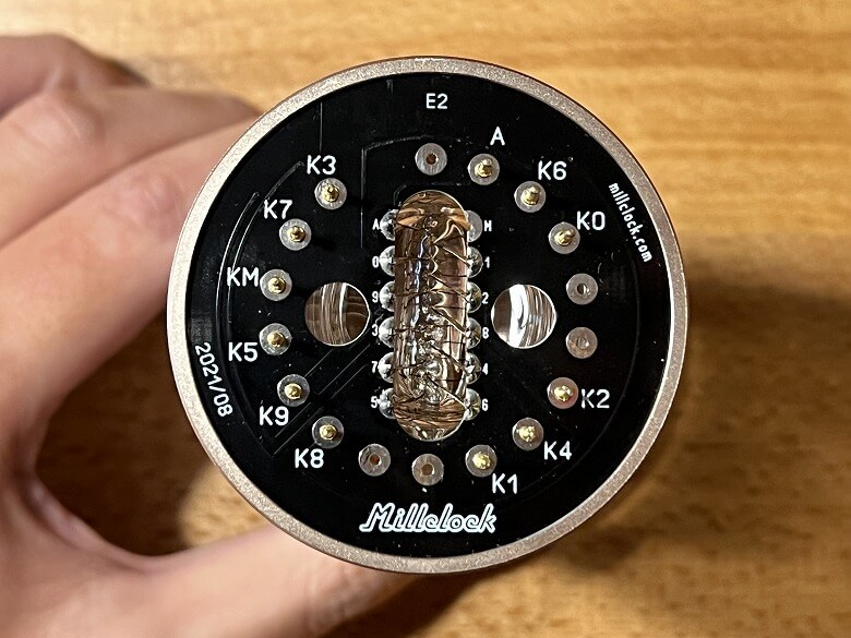 Millclock ニキシー管置き時計 ZIN70 ニキシー管端子