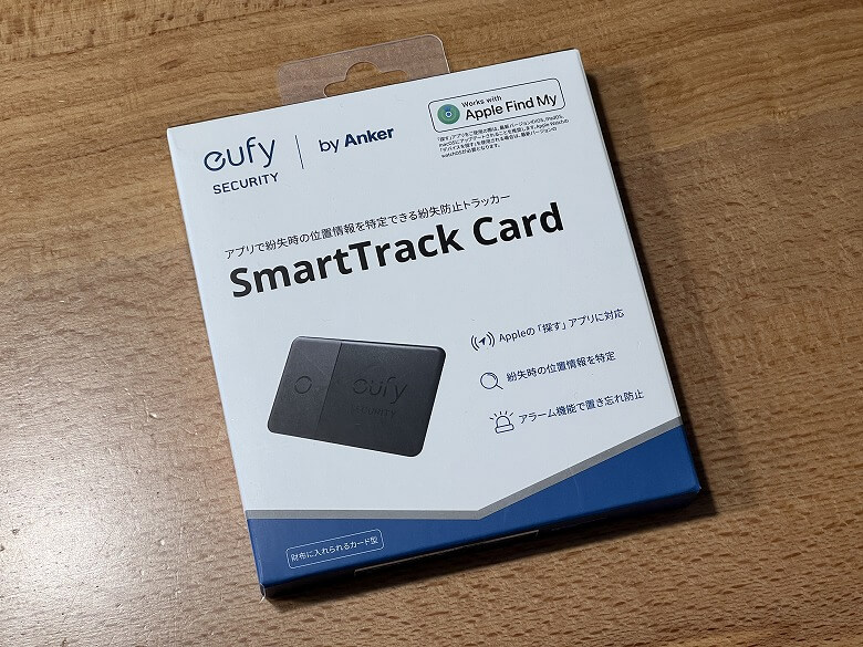 Eufy Security SmartTrack Card 外箱