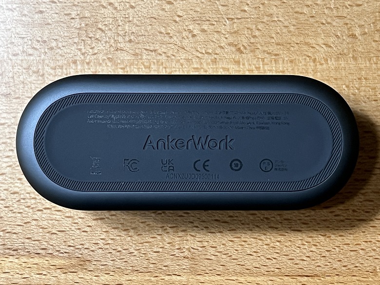 AnkerWork M650 Wireless Microphone 充電ケース底面
