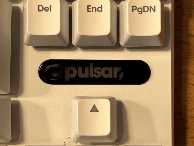 Pulsar PCMK JIS TKL Keyboard ロゴ