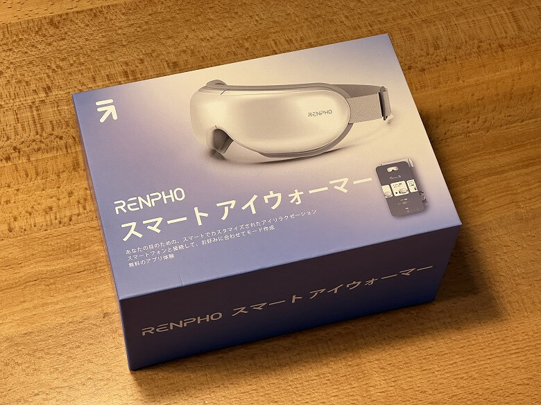 RENPHO スマートアイウォーマー RF-EM001S 外箱