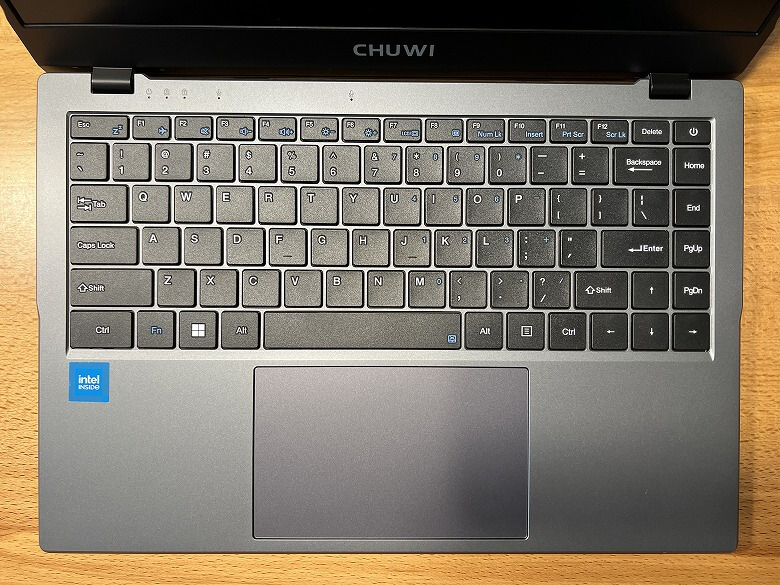 CHUWI GemiBook XPro キーボード