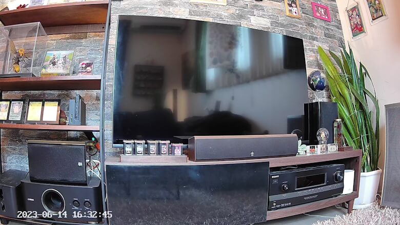 EZVIZ C6 2K⁺ スマートホームカメラ 映像
