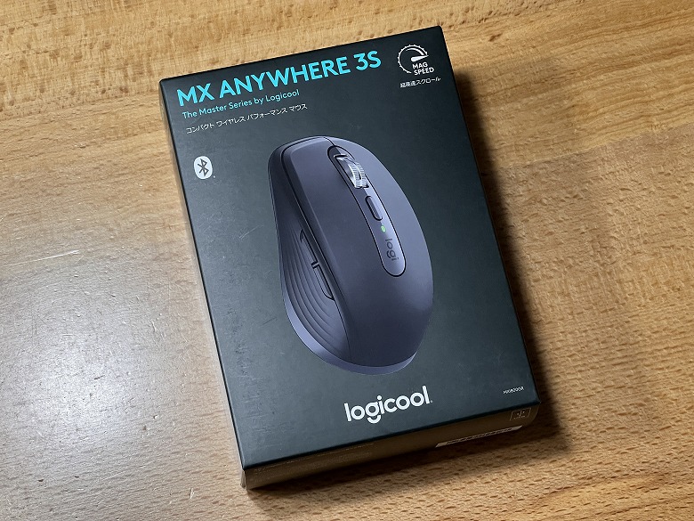 Logicool MX Anywhere 3S 外箱