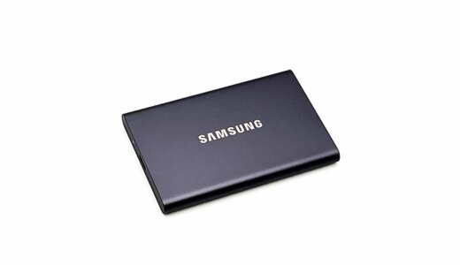 【Samsung T7 レビュー】爆速＆コンパクト！USBケーブル1本で使える高い堅牢性を備えたポータブルSSD