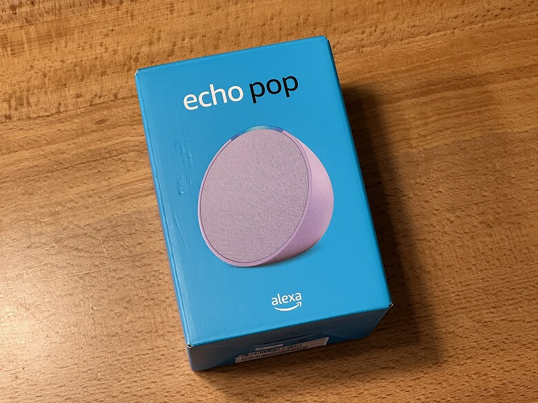 Amazon Echo Pop 外箱
