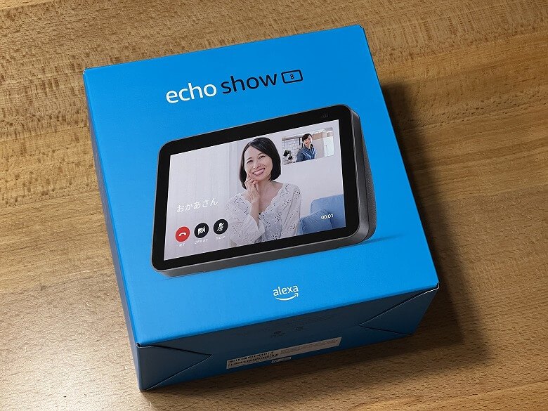 Amazon Echo Show 8 第2世代 外箱