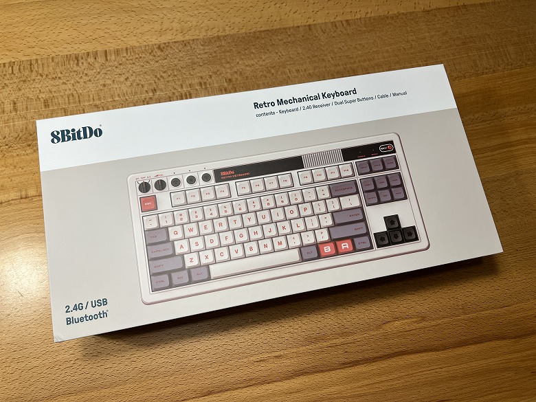 8BitDo Retro Mechanical Keyboard 外箱